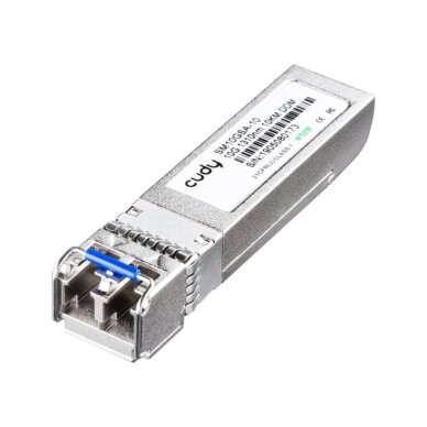 Optinis integruojamas keitiklis SFP+ Cudy SM10GSA-10H (1310nm, single mode, LC duplex, 10km, 10Gbps) Optinis integruojamas keitiklis SFP+ Cudy SM10GSA-10H (1310nm, single mode, LC duplex, 10km, 10Gbps)