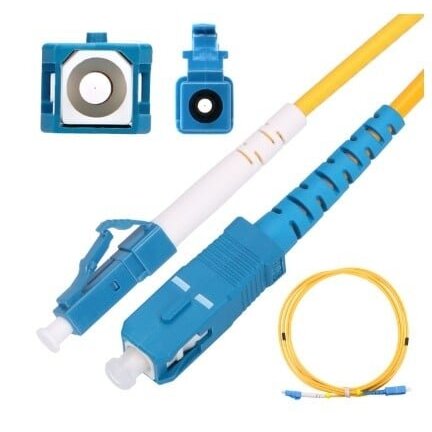 Optinis laidas LC/UPC–SC/UPC SM (2m, simplex, OS1/OS2, 9/125µm, LSZH) Optinis laidas LC/UPC–SC/UPC SM (2m, simplex, OS1/OS2, 9/125µm, LSZH)