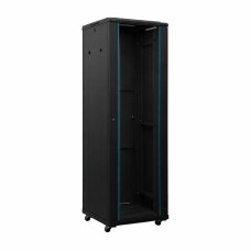 Pastatoma komutacinė spinta 19\" 32U A2-6632B (600x600x1600mm, juoda, IP20, iki 1000kg)