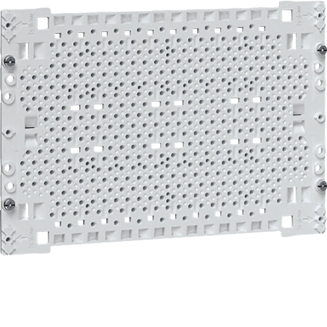 Perforuota montavimo plokštė Hager UM00M0 (175x250mm, Univers skydams)