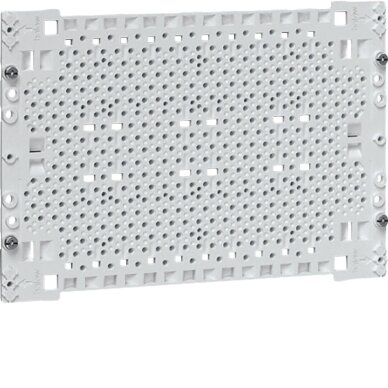Perforuota montavimo plokštė Hager UM00M0 (175x250mm, Univers skydams) Perforuota montavimo plokštė Hager UM00M0 (175x250mm, Univers skydams)