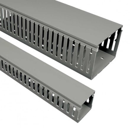 Plastikinis perforuotas kanalas Kopos RK 40X80_LD (pilkas, 40x80mm, 2m) Plastikinis perforuotas kanalas Kopos RK 40X80_LD (pilkas, 40x80mm, 2m)
