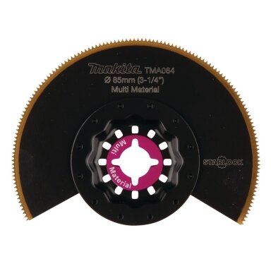 Pusapvalis pjūklelis 85mm MultiTool Starlock Makita B-64973