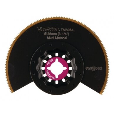 Pusapvalis pjūklelis 85mm MultiTool Starlock Makita B-64973 Pusapvalis pjūklelis 85mm MultiTool Starlock Makita B-64973