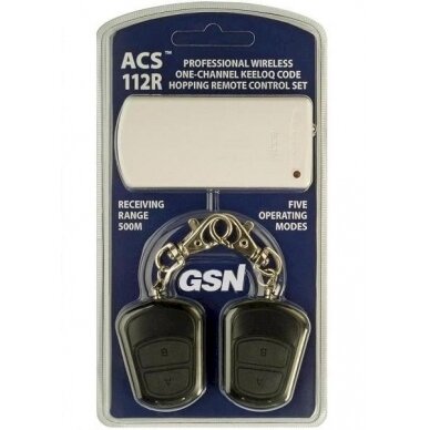Radiobanginis komplektas GSN ACS-112R 1-ch Radiobanginis komplektas GSN ACS-112R 1-ch