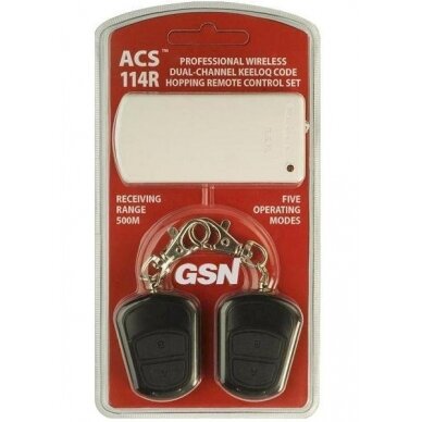 Radiobanginis komplektas GSN ACS-114R 2-ch Radiobanginis komplektas GSN ACS-114R 2-ch