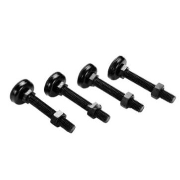 Reguliuojamo aukščio spintos kojelės (100mm, Ø12mm)