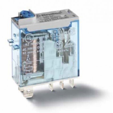 Relė 2 grupės 46 serijos Finder 466180240054 (24VDC, 16A/250VAC) Relė 2 grupės 46 serijos Finder 466180240054 (24VDC, 16A/250VAC)