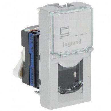 RJ45 lizdas Mosaic UTP 6 Legrand 076562 (white) RJ45 lizdas Mosaic UTP 6 Legrand 076562 (white)