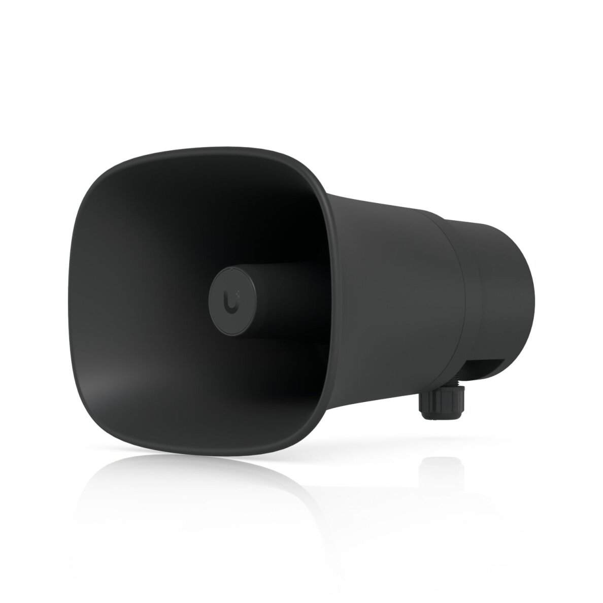 Ruporinis garsiakalbis Ubiquiti UP-AI-Horn-Speaker-B (juodas, 120dB, PoE+, IPX5)