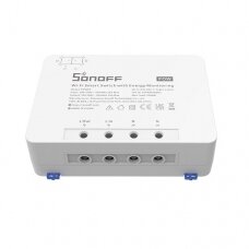 SONOFF PowR3 išmanusis 1 kanalo jungiklis Wi-Fi su elektros sąnaudų apskaita