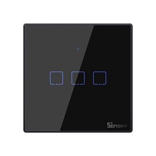 SONOFF TX išmanusis sieninis jungiklis T3EU3C, Wi-Fi, RF SONOFF TX išmanusis sieninis jungiklis T3EU3C, Wi-Fi, RF