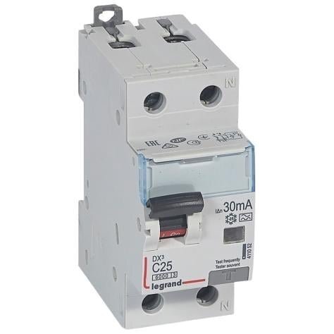 Srovės nuotekio relė su automatiniu jungikliu Legrand 411053 (C, 32A, 2P, 30mA, 230V) Srovės nuotekio relė su automatiniu jungikliu Legrand 411053 (C, 32A, 2P, 30mA, 230V)