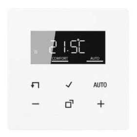 Termostatas su LCD ekranu JUNG TRDLS1790WW (Baltas, vidaus, programuojamas)