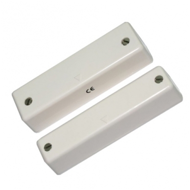 Uždedamas magnetinis kontaktas BSE-301 (white) Uždedamas magnetinis kontaktas BSE-301 (white)
