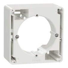 Virštinkinė dėžutė 1 vietos Schneider Electric Sedna Design SDD111901 (balta)