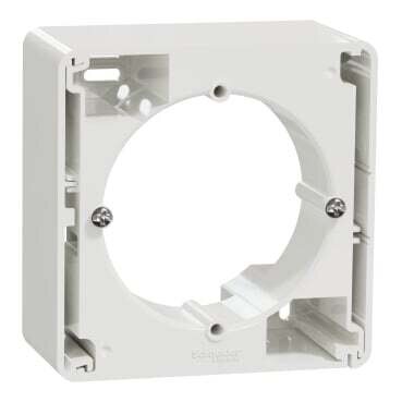 Virštinkinė dėžutė 1 vietos Schneider Electric Sedna Design SDD111901 (balta)