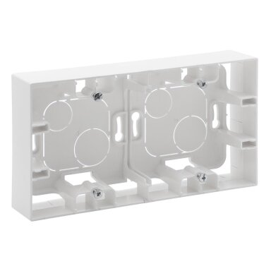 Virštinkinė dėžutė Niloe Step Legrand 863192 (balta, 2 mod.)