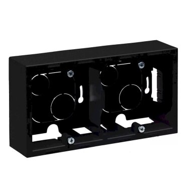 Virštinkinė dėžutė SUNO Legrand 721495 (juoda, 2 mod.)