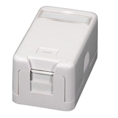 Virštinkinė vienvietė montavimo dėžutė EFB ET-25166 (1 x RJ45)