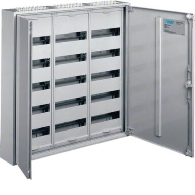 Virštinkinis modulinis skydas Hager FWB53 (180 mod., IP44, metalinis, 800x800x161)