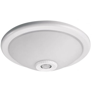 VIZELA šviestuvas su judesio davikliu (baltas, E27 2x40W, 4000K, IP20, 360°) GTV OS-PLCRKZ-00