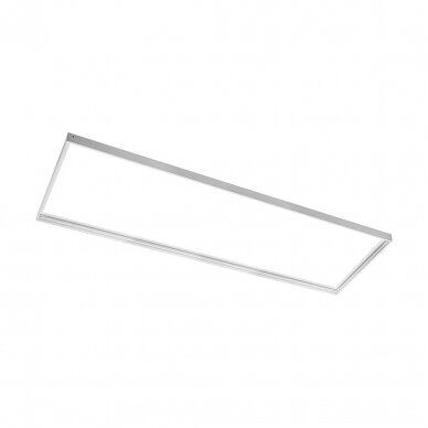 Virštinkinis aliuminis rėmelis LED panelei (30x120, baltas) GTV RM-KNG300X120-00 Virštinkinis aliuminis rėmelis LED panelei (30x120, baltas) GTV RM-KNG300X120-00